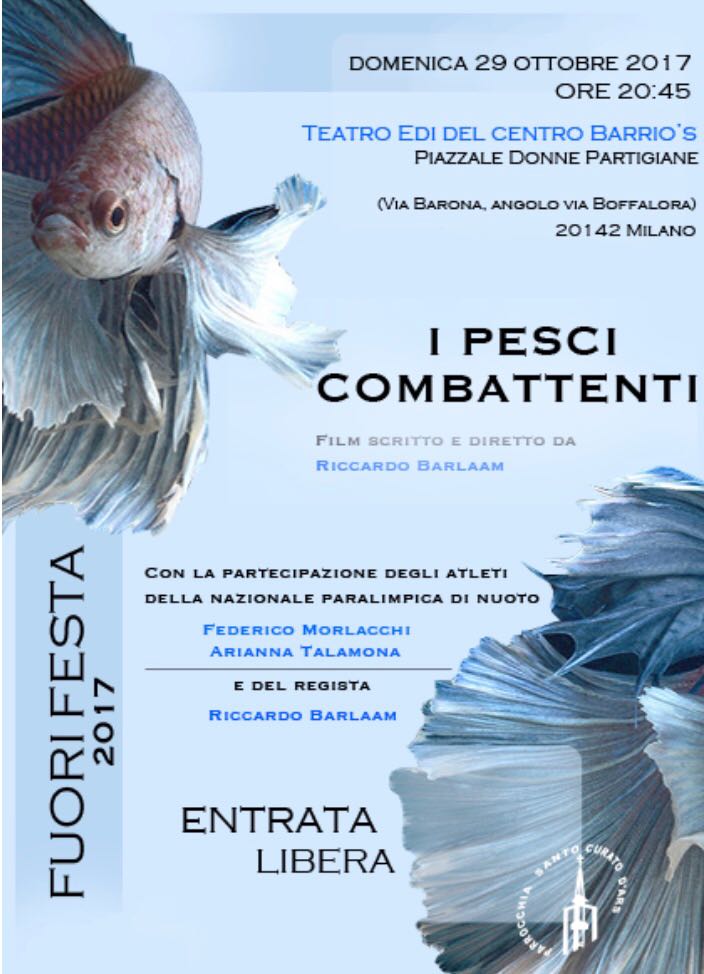 pesci combattenti fuori festa