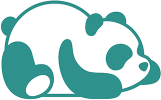 Panda illustrazione piccola